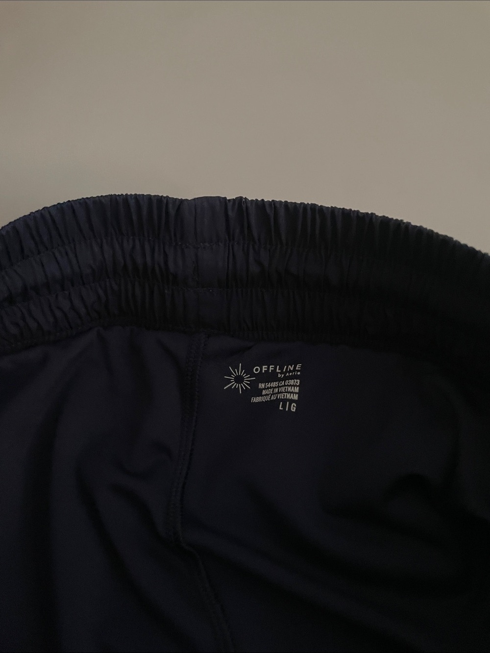 Offline by Aerie Navy Blue Nylon Full Zip Jacket & Skort Set Women’s L/XL - Picture 9 of 15